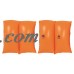 Set of 2 Orange Inflatable Swimming Pool Arm Floats for Kids 3-6 Years   
